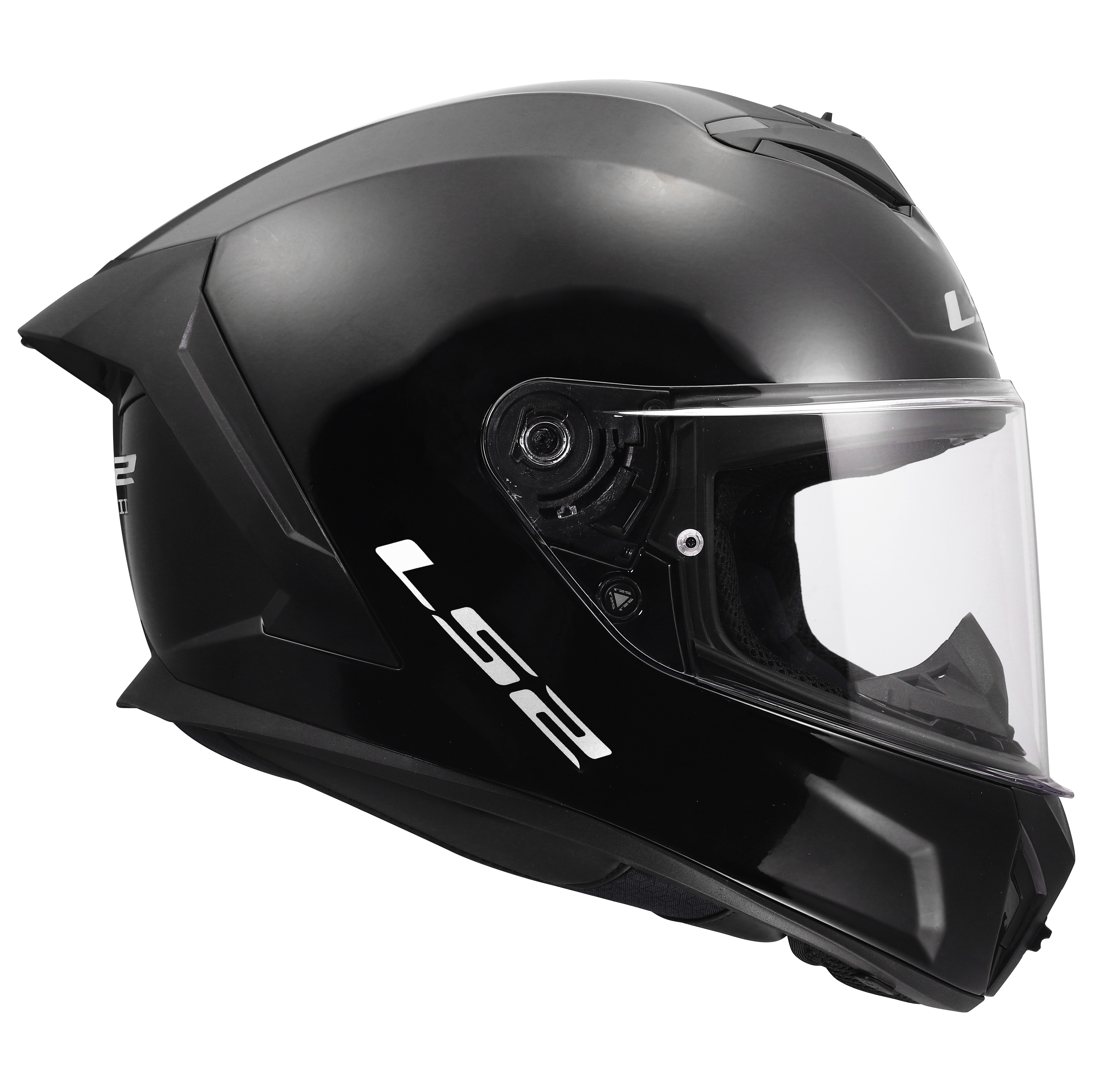 LS2 FF820 RAPID III SOLID GLOSS BLACK 168200012 (5)